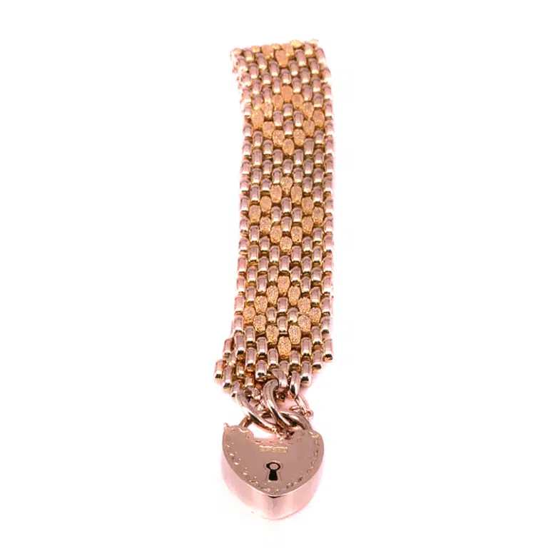 Antique rose gold bracelet