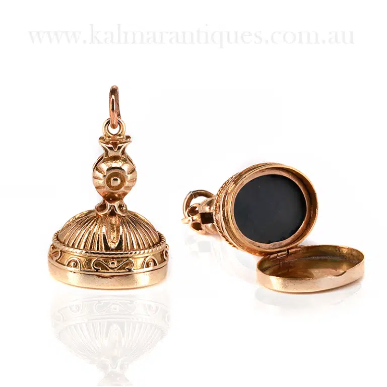 Antique seal with a locket