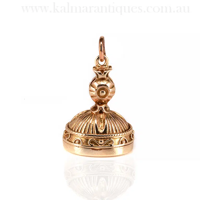 Antique seal with a locket