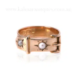 Antique Mizpah ring