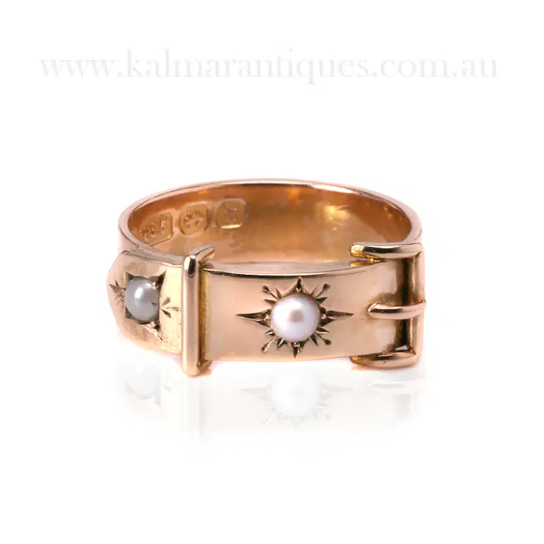 Antique Mizpah ring