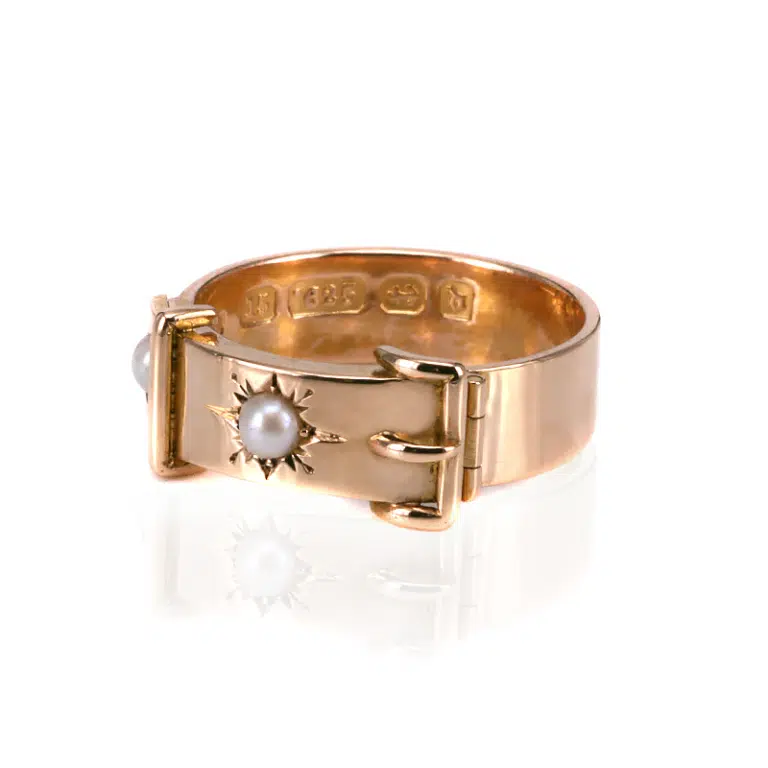 Antique Mizpah ring