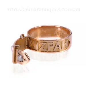 Antique Mizpah ring
