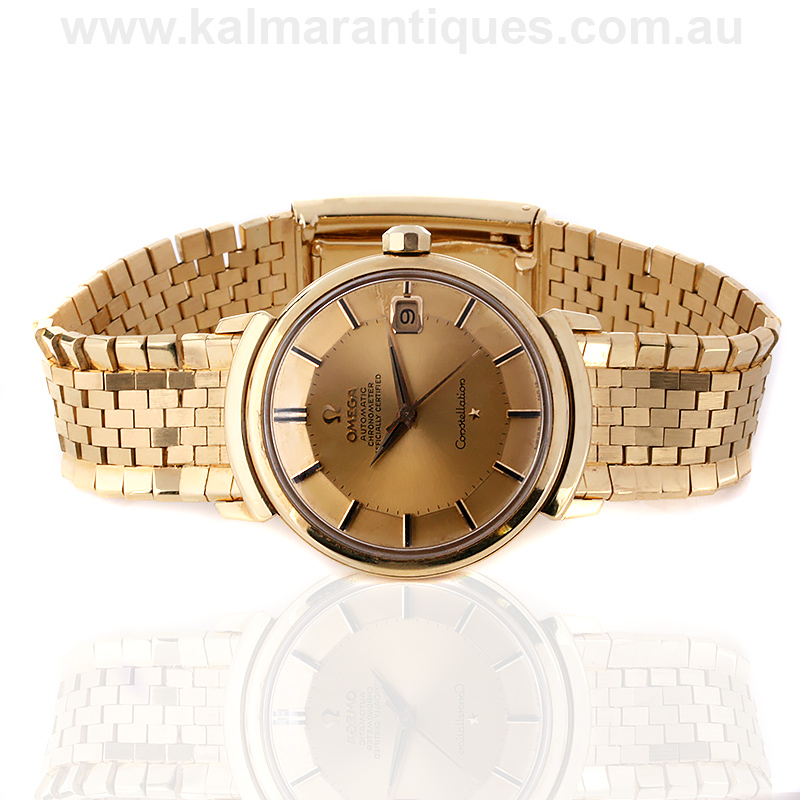 18ct Omega constellation Grand Luxe 