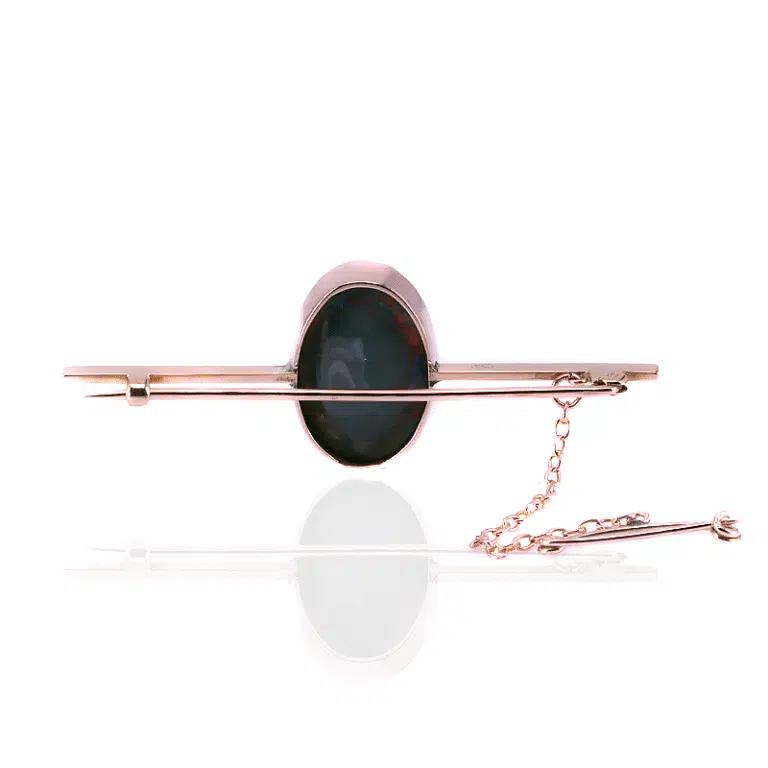 Lightning Ridge opal brooch