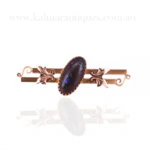 Antique opal brooch