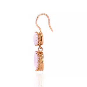 Vintage opal drop earrings