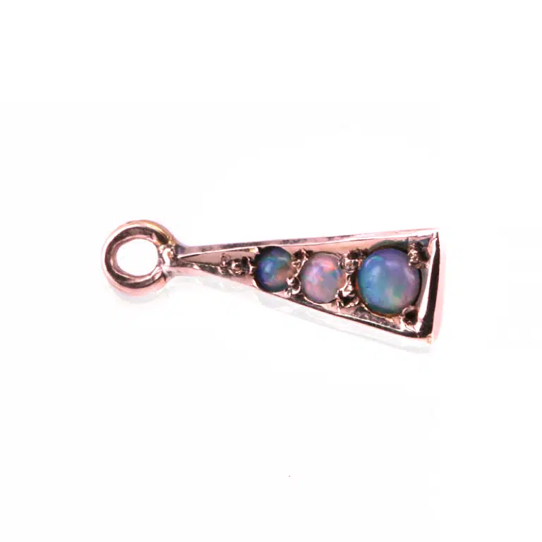 Antique opal pendant and brooch