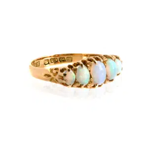 Beautiful antique opal ring made in 1911