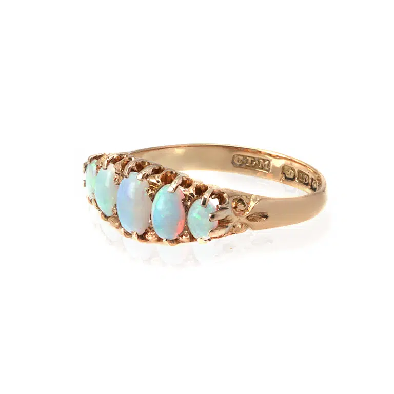 antique opal ring