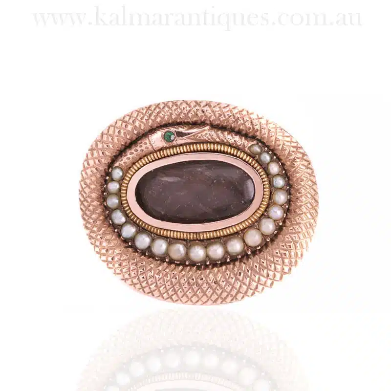 Orobouros brooch ET854 1 1