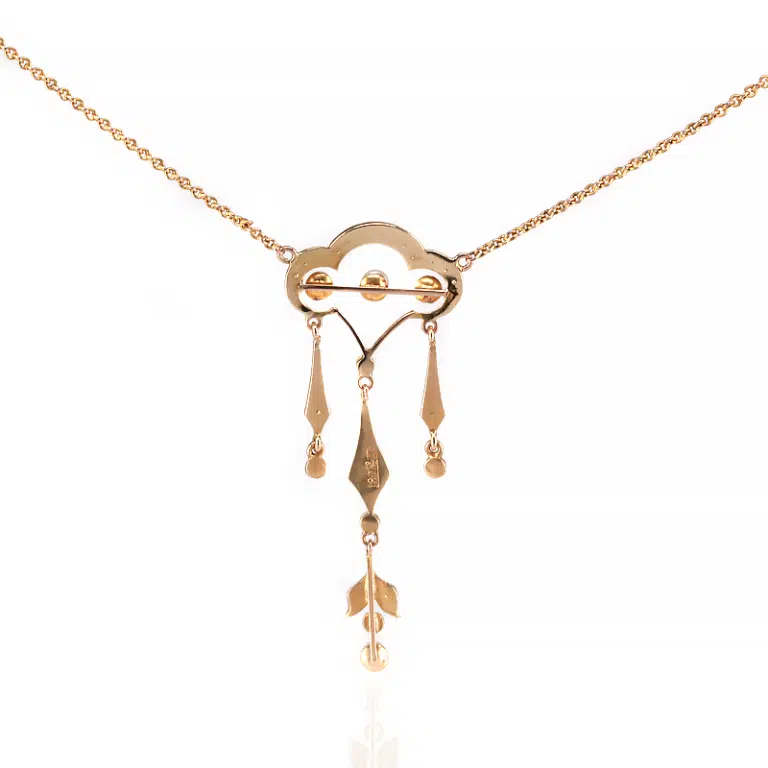 Antique pearl necklace