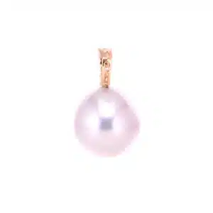 13.8mm South Sea pearl and diamond pendant