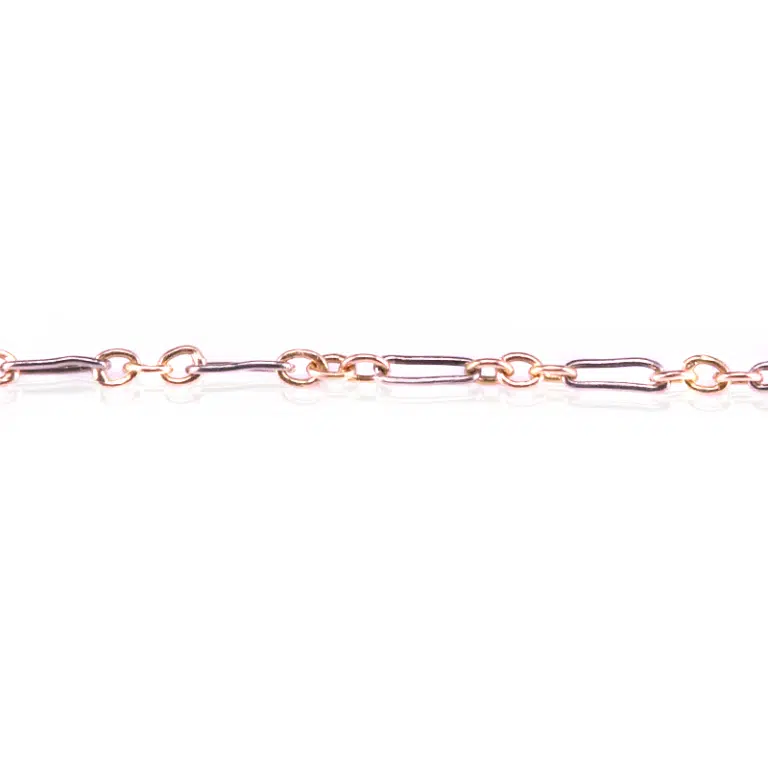 Gold and platinum chain