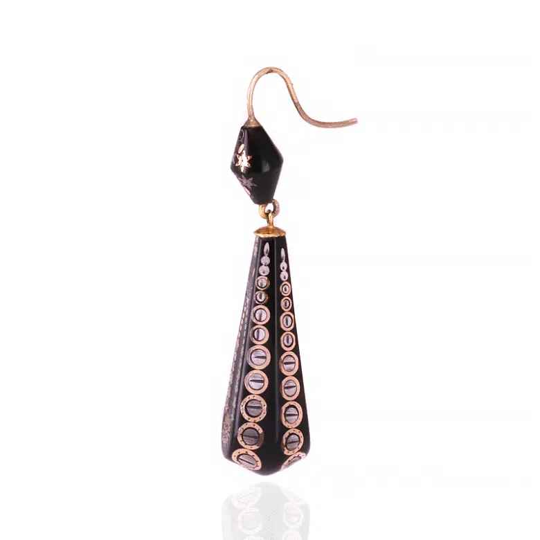antique pique earrings