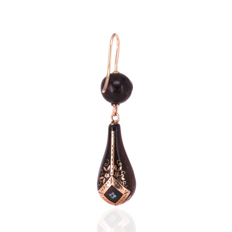 Antique pique earrings