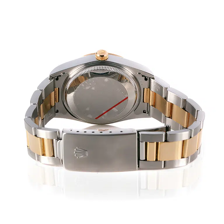 Gold and steel Rolex Date 15203