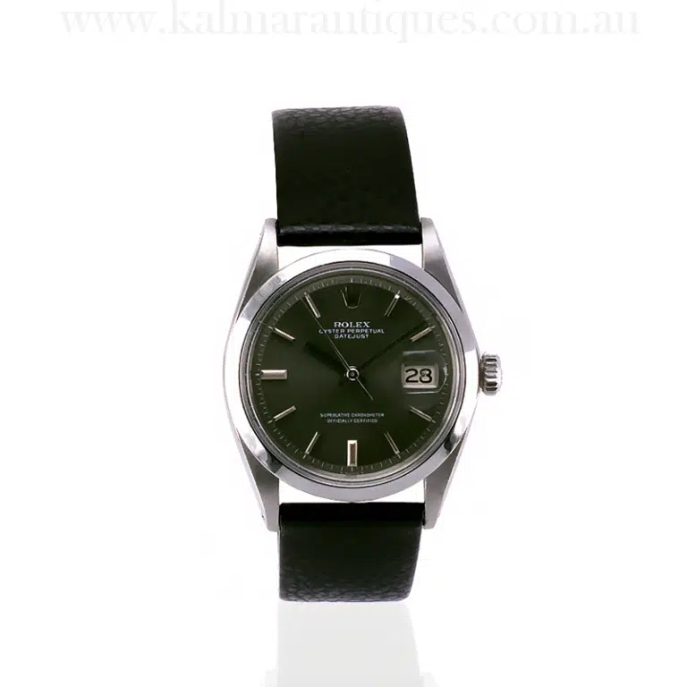 Slate grey dial 1970 Rolex 1600 with original papers