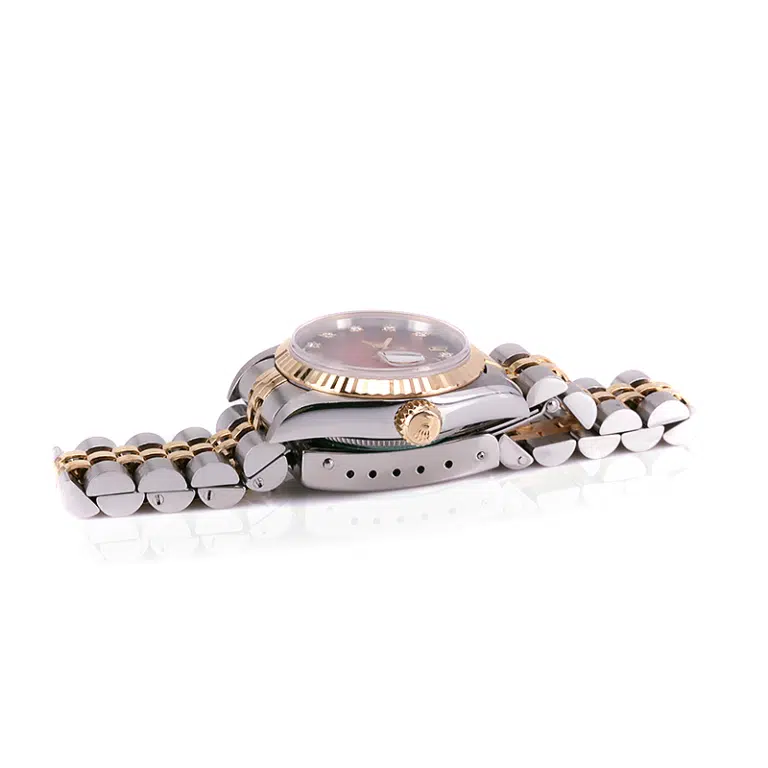 Rolex diamond Ombre dial 26mm with box and papers