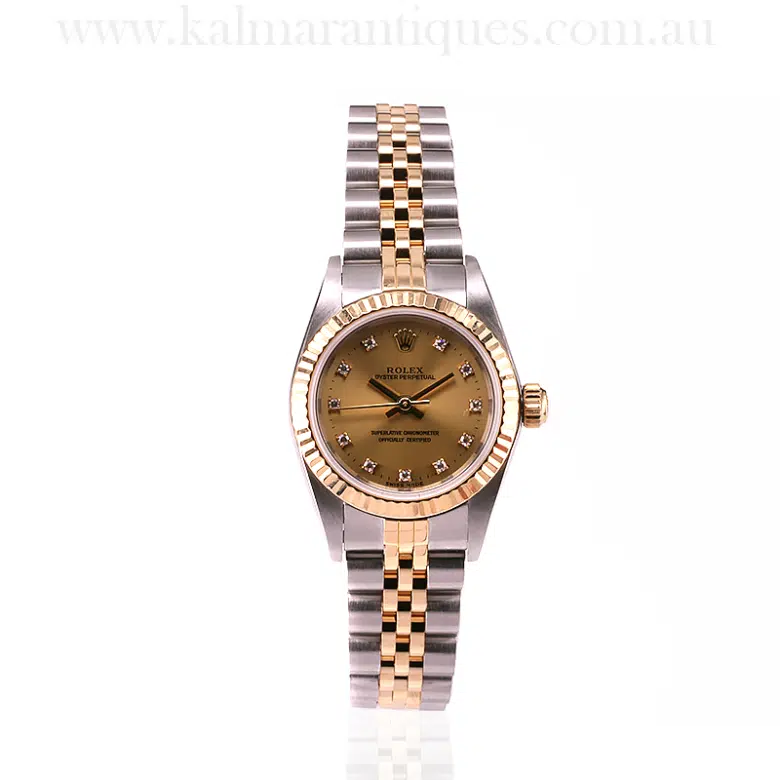 Rolex 24mm diamond dial