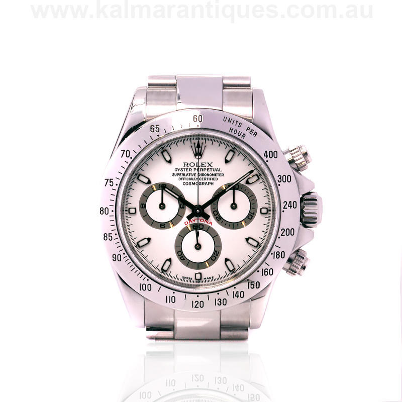 Stainless steel Rolex Daytona 116520 