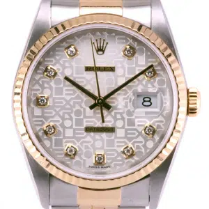 Rolex diamond Jubilee dial