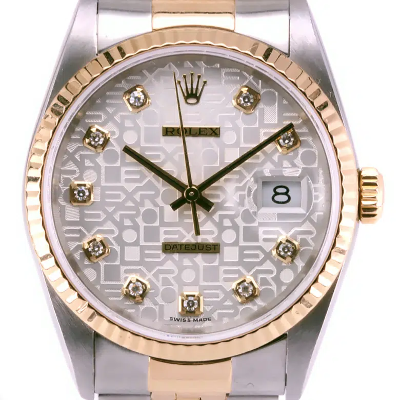 Rolex diamond Jubilee dial