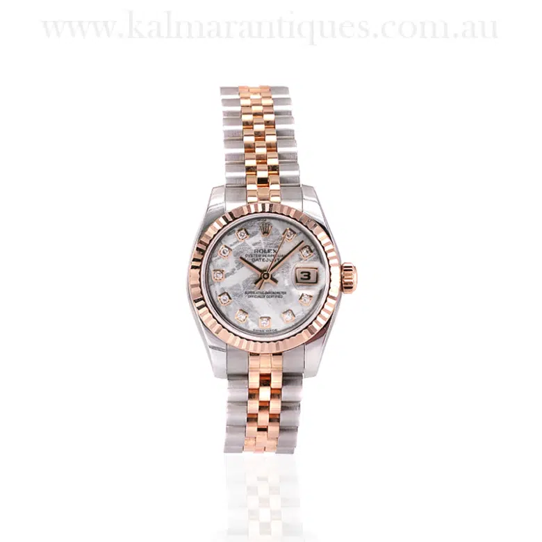 Rolex 179171 Diamond Meteorite Dial