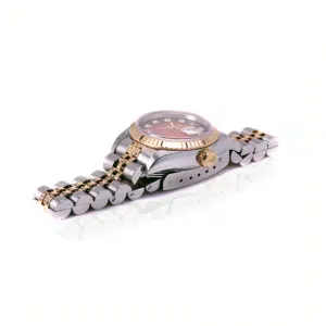 Ladies red diamond dial Rolex Datejust