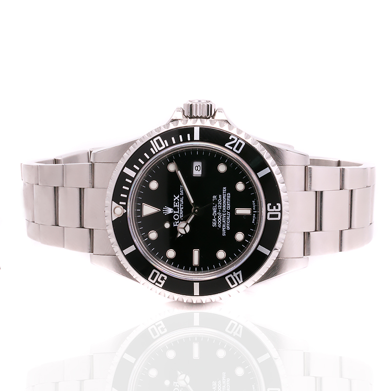 Stainless steel 2003 Rolex Sea Dweller 
