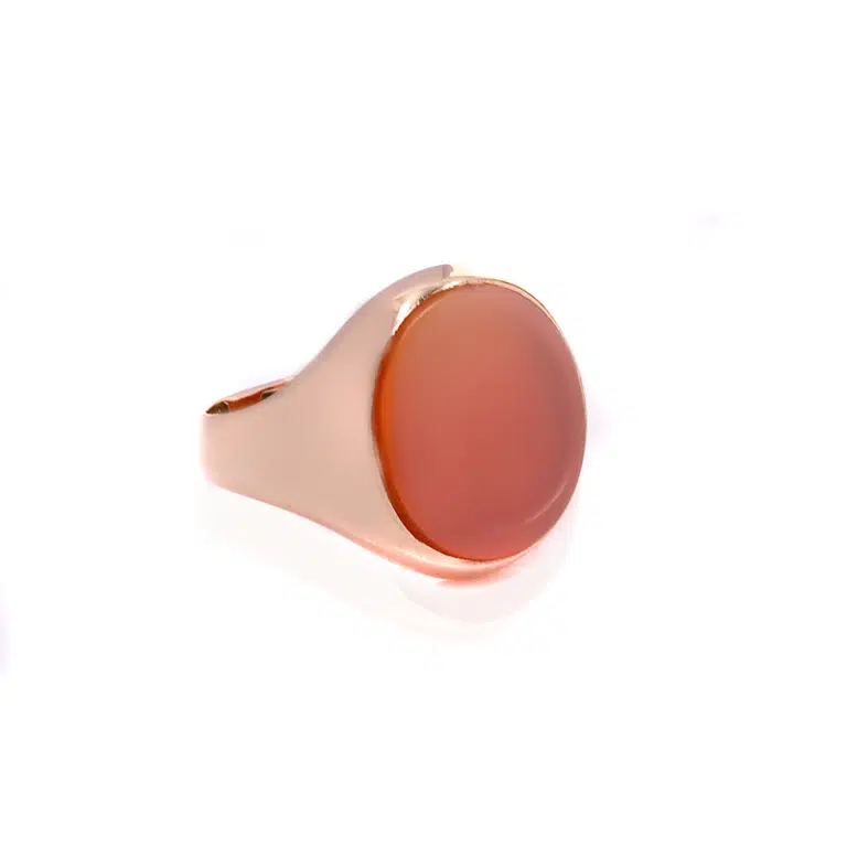 Antique sardonyx signet ring