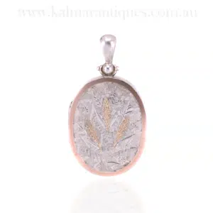 Antique photo locket