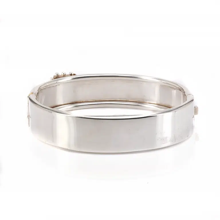 Antique buckle bangle