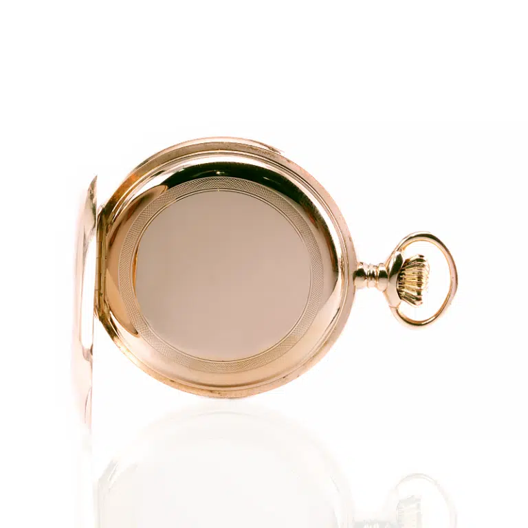 14 carat gold Waltham Riverside pocket watch