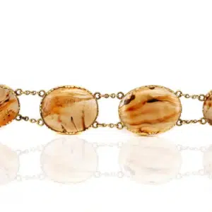 Antique agate bracelet from the 1850s