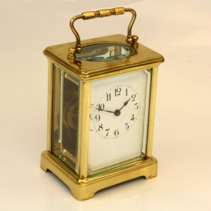 Antique carriage clock by Duverdy & Bloquel