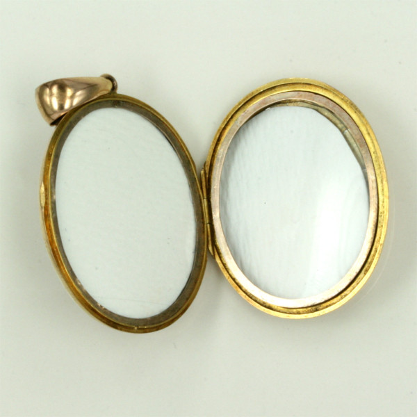 antique diamond locket