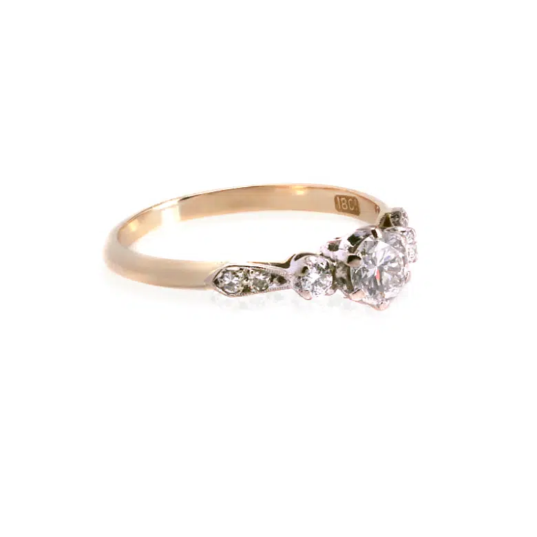 Vintage diamond engagement ring