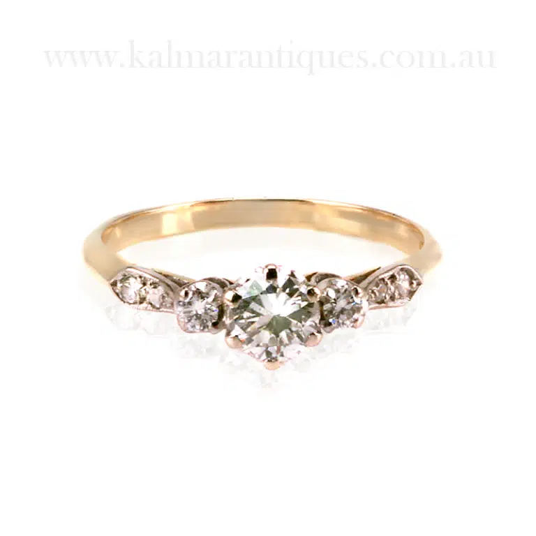 Vintage diamond engagement ring