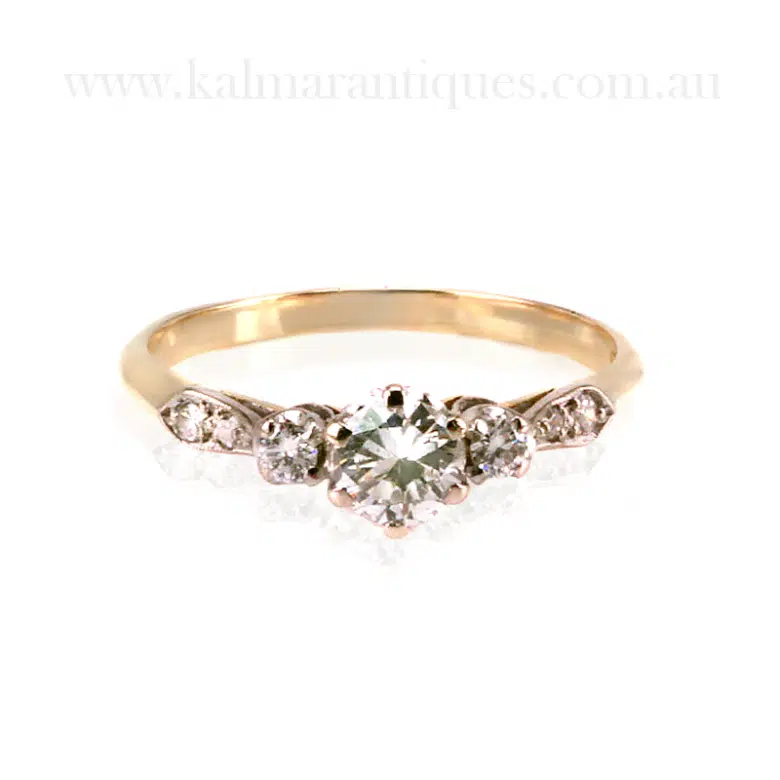 Vintage diamond engagement ring