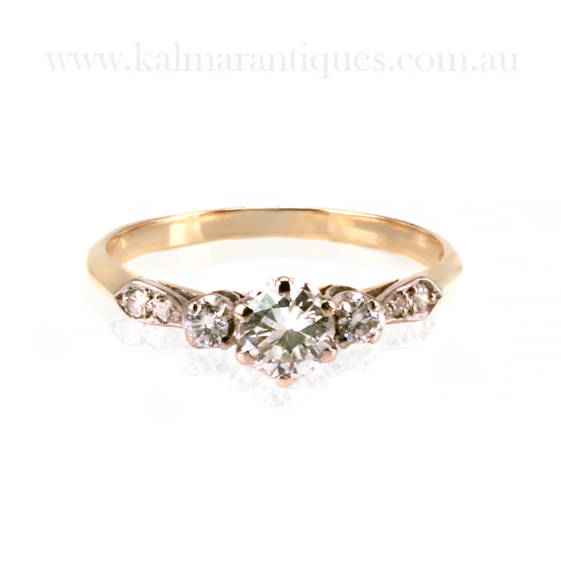 Vintage diamond engagement ring