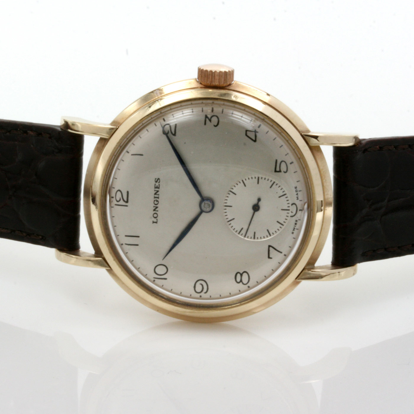Buy 9ct gold vintage Longines watch 