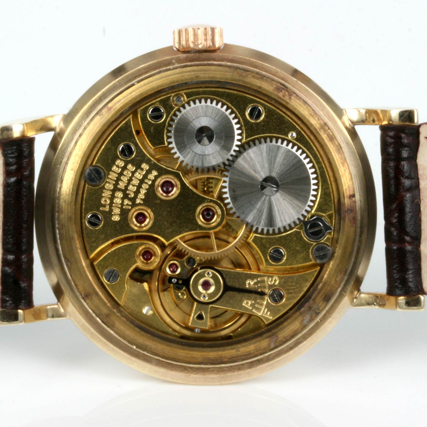 Buy 9ct gold vintage Longines watch 