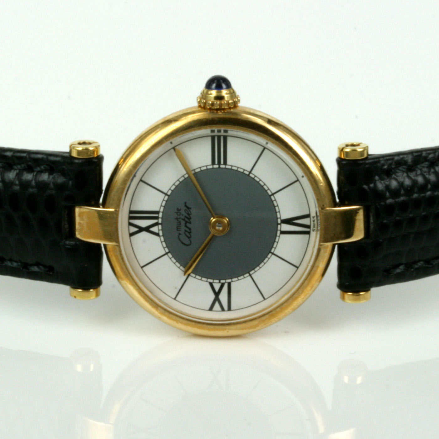 Buy Elegant Must de Cartier watch with 2-tone dial Sold Items, Sold Watches  Sydney - KalmarAntiques