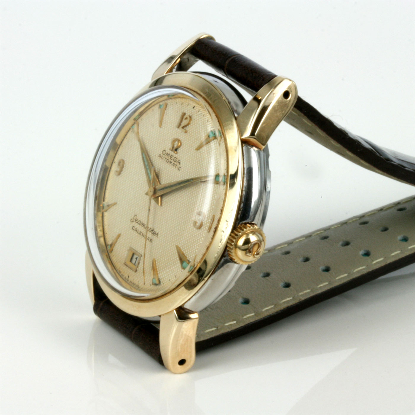 Buy 1952 vintage Omega calendar watch. Sold Items, Sold Omega Watches  Sydney - KalmarAntiques
