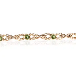 Peridot bracelet