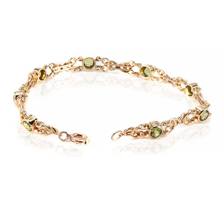 Peridot bracelet made in 1965