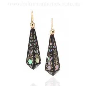 antique pique earrings