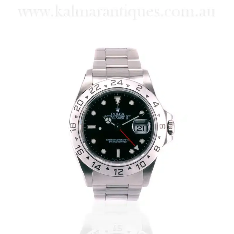 Rolex 16570 Explorer II Sydney Watch Dealer