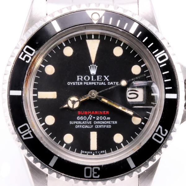 Rolex Red Submariner 1680 with box and 